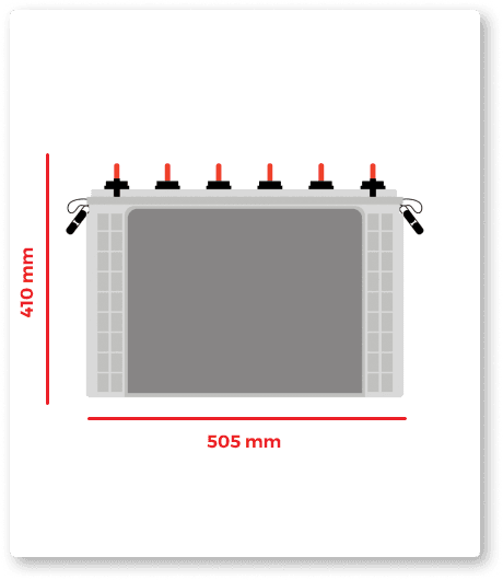 Battery Dimension Model 2000